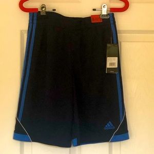 Boys Adidas shorts navy blue/blue